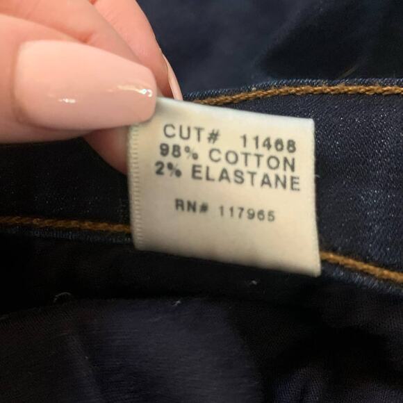 J Brand dark wash slim boot leg Starless jeans size 30 - Picture 9 of 14